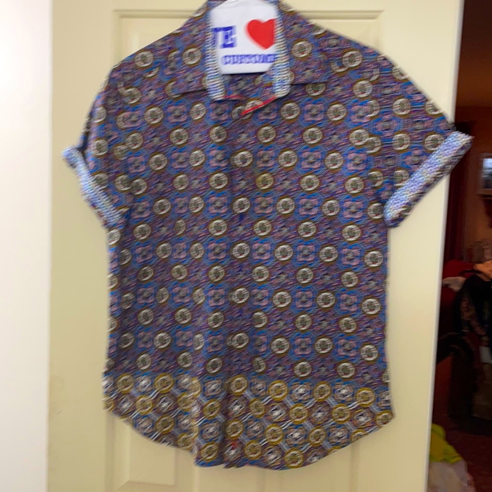 large Robert Graham multi color design